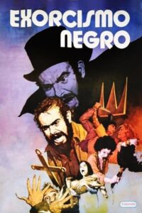 Pôster do filme "Exorcismo Negro", de José Mojica Marins.