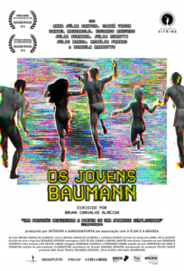 Pôster do filme "Os Jovens Baumann", de Bruna Carvalho Almeida.