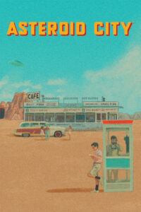 Pôster do filme "Asteroid City", de Wes Anderson.